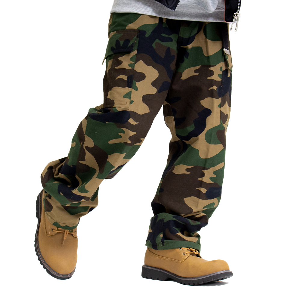 迷彩パンツ メンズ カーゴパンツ 作業着 レディース 大きいサイズ