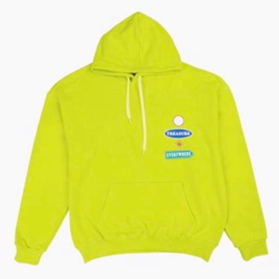 TREASURE MAP フーディ オリーブ ジェヒョク アサヒ Mサイズ adidas Originals アディダス ジャージ ファイヤーバード トラック