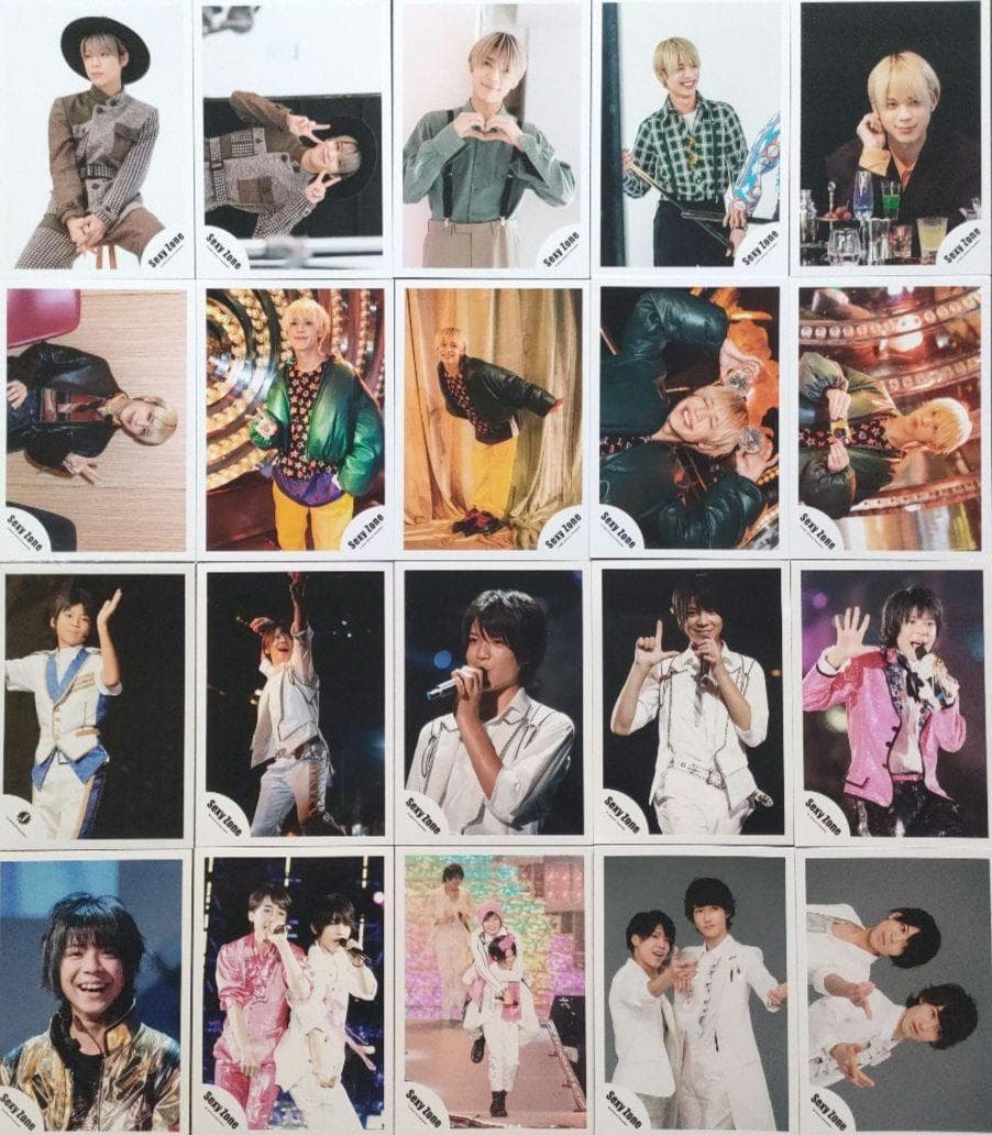 松島聡 Sexy Zone 公式写真 ソロ ミニ フォトセ ① timelesz