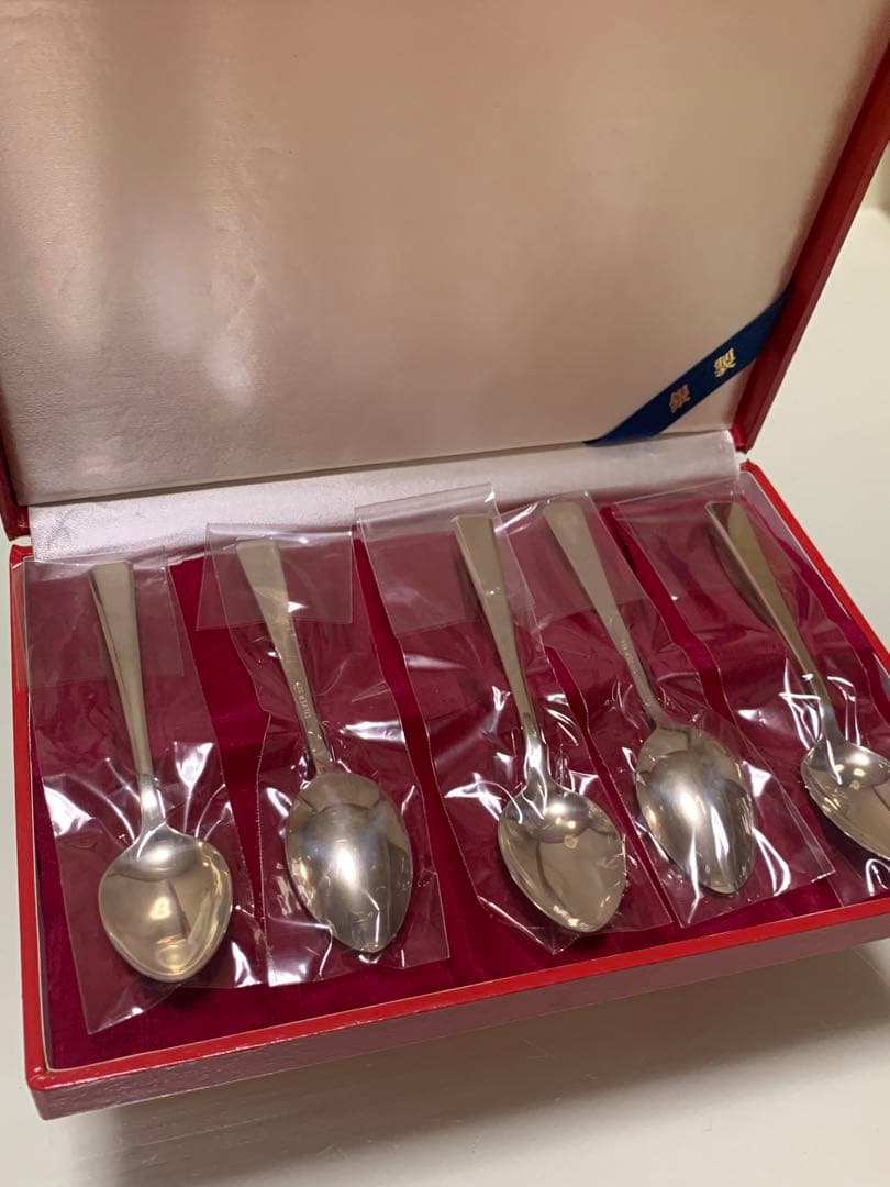 シルバー925 (スプーン 5本セット ケース、ポリシングクロス付) 楽天市場】シルバー925（スプーン｜箸・カトラリー）：食器