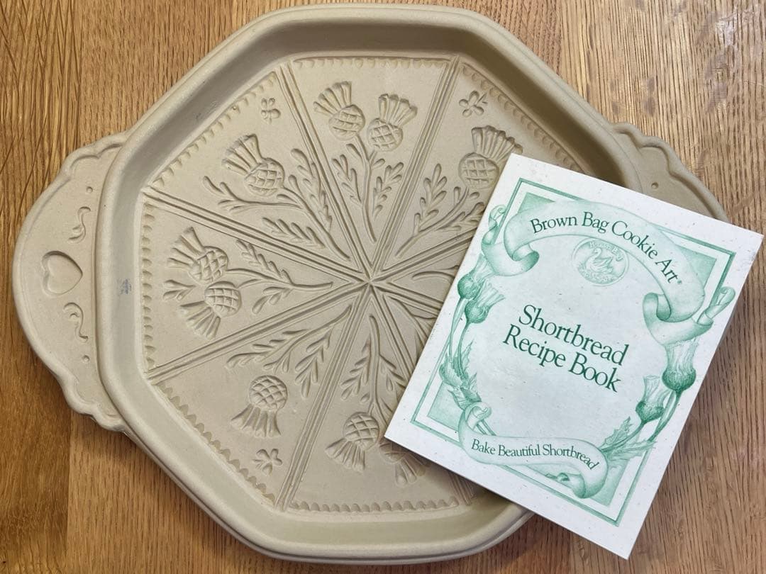 Brown Bag Cookie Art あざみショートブレッド型 Brown Bag cookie art shortbread クッキーモールド クッキー型